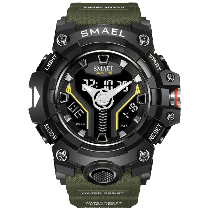 Waterproof Multifunctional Quartz Digital Watch