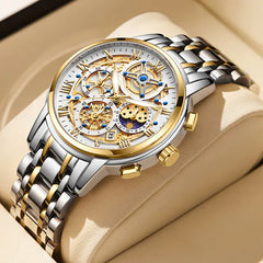 Men's Waterproof Luminous Chronograph Watch