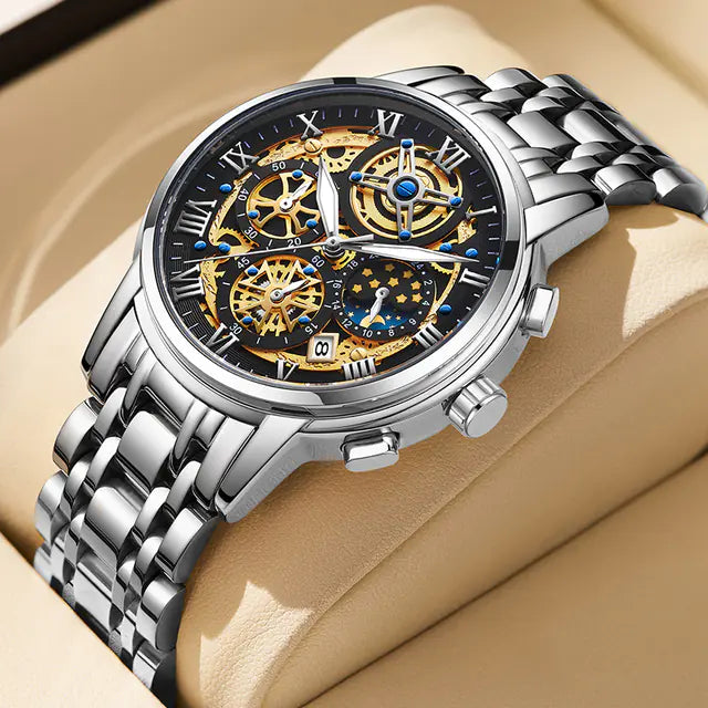 Men's Waterproof Luminous Chronograph Watch