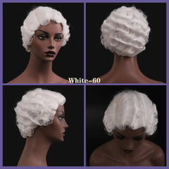 High Temperature Resistant Silk Wave Wig Headgear